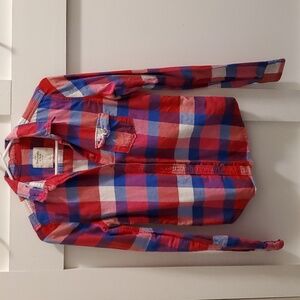 Abercrombie & Fitch flannel button up shirt